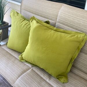 Surya 2 Pillow Covers 21”x21”